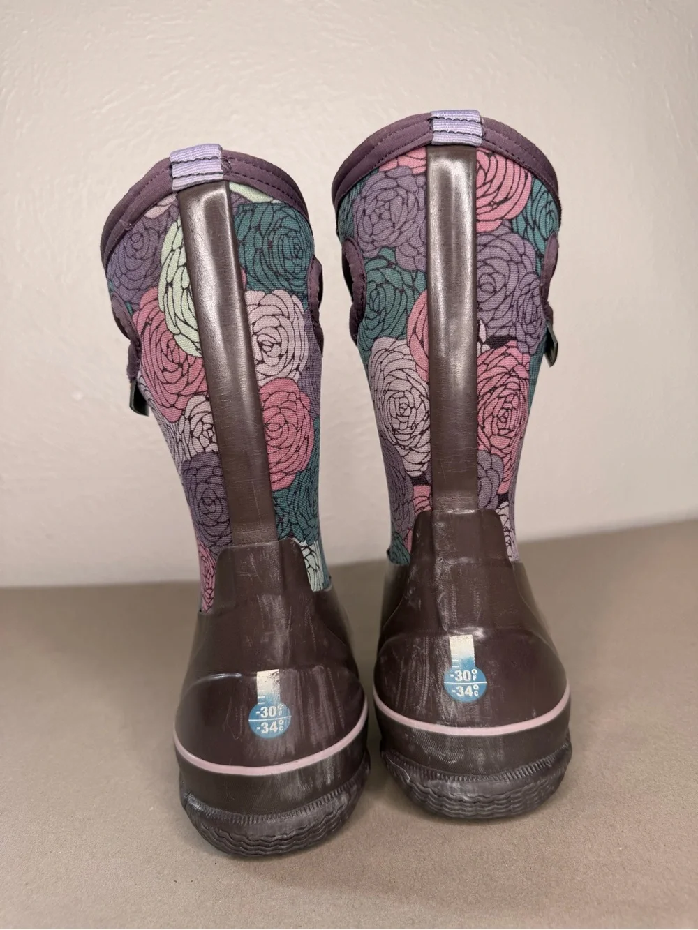 BOGS classic rosey brown waterproof boot